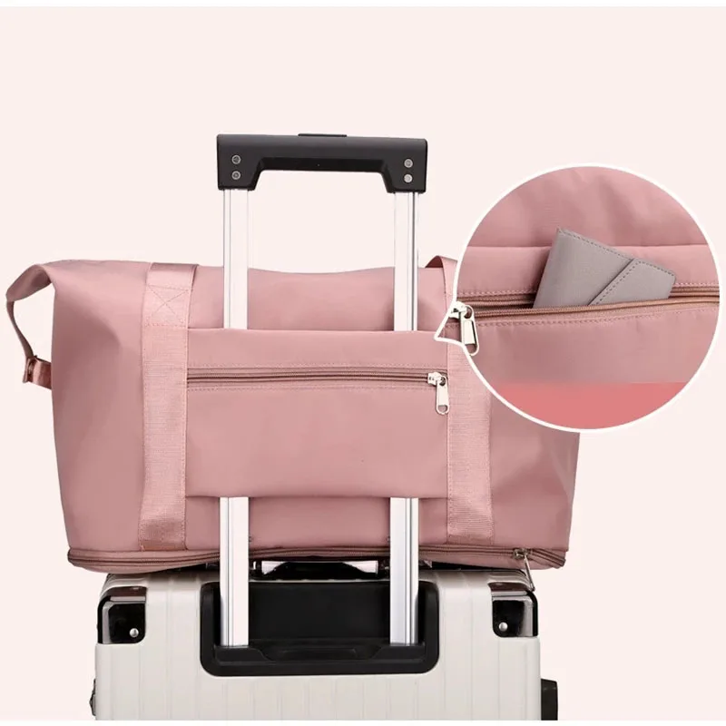 Fashion Gym Bag Men Sports Travel Backpack Large Capacity Women Portable Handbag Multifunction Fitness Training Yoga Duffle Bags