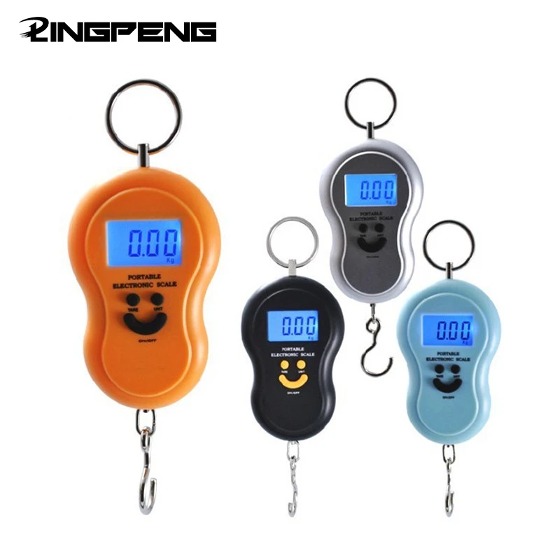 

Carp Fishing Scale Digital Fishing Weight Luggage Scale With Hook 50kg Scales Hanging Accessories Sports Entertainment