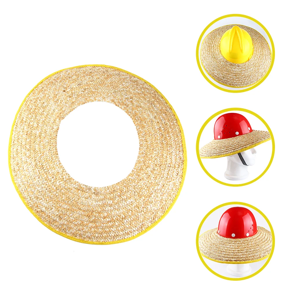 

Hat Sun Hard Shadesunshieldstraw Hats Shield Neck Summer Men Hardhats Visor Full Wheat Protector Mensde Para Cover Sunshade