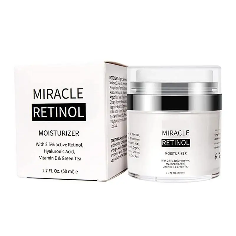 

Facial Cream Moisturizer Mild Retinol Face Smooth Moisturizer Whitening Cream Plant Extracts Corrector Creams Hydrating