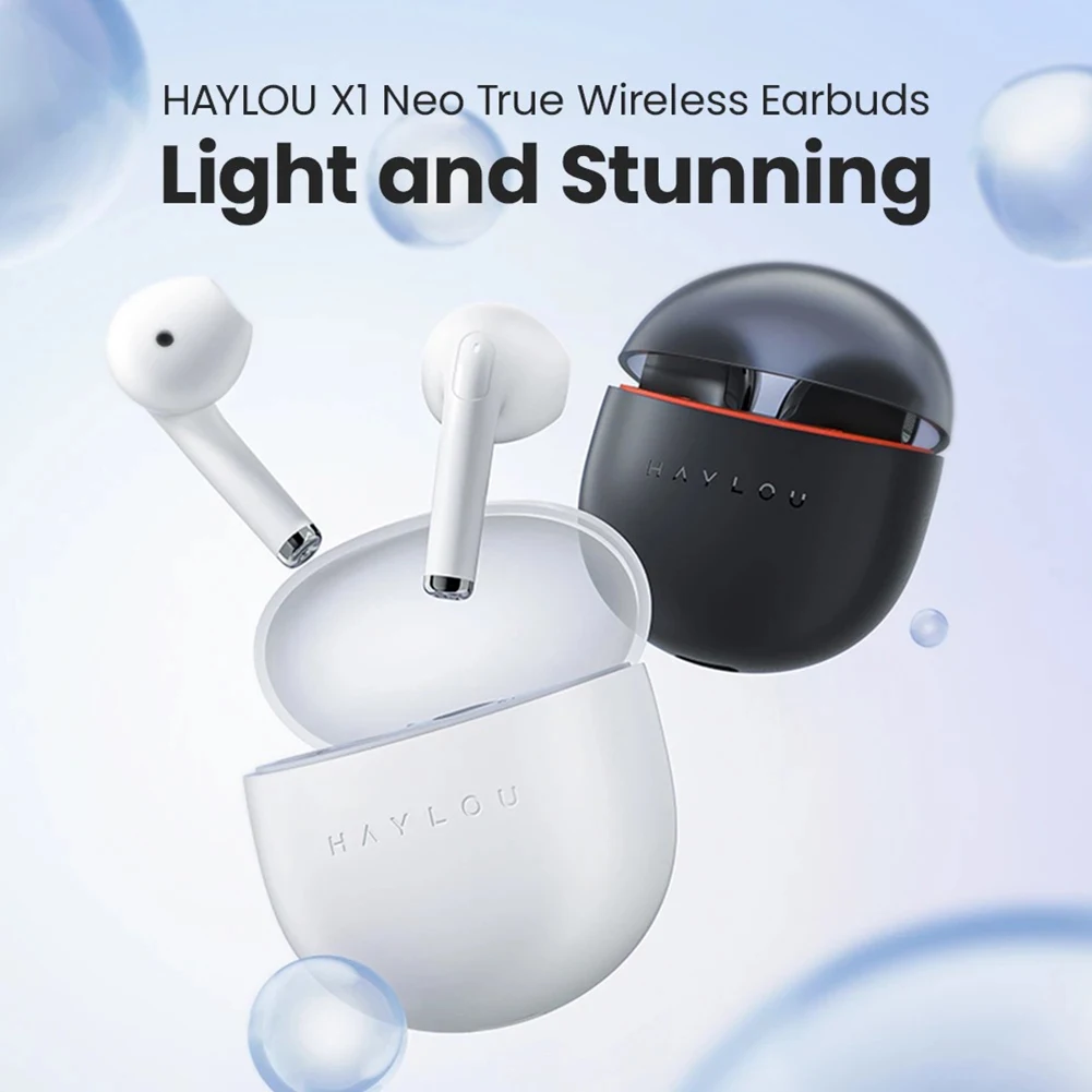 Wireless Bluetooth Earphones For HAYLOU X1 NEO Stereo Headphone Music Calls Wireless In Ear Headphones for Xiaomai Smartphone