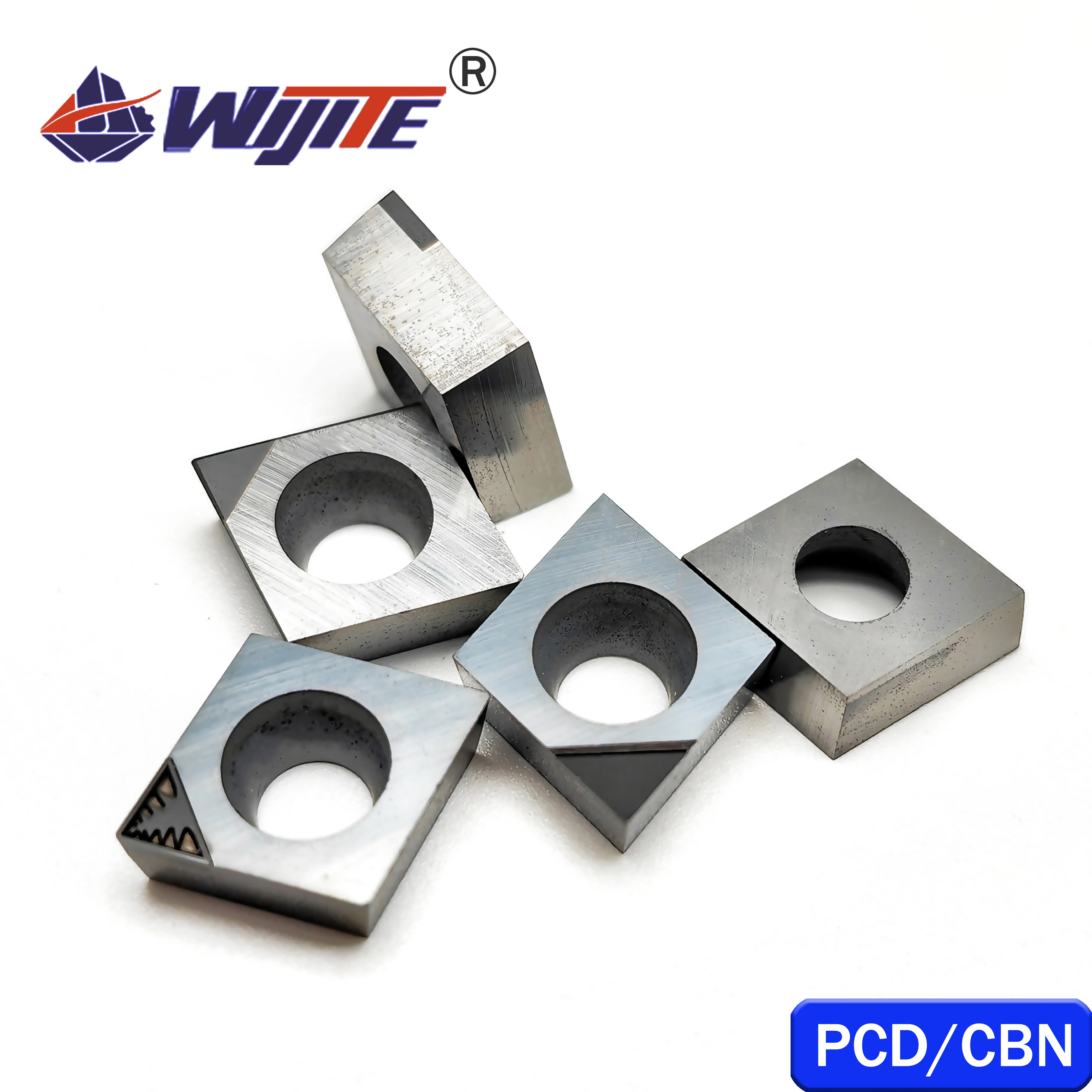 Фото PCD CCMT CCGT CCGW 0602 09T3 1204 Инструмент с ЧПУ используется для алюминия, меди и углеродного волокна, обработки твердой стали с инструментами CBN. №2