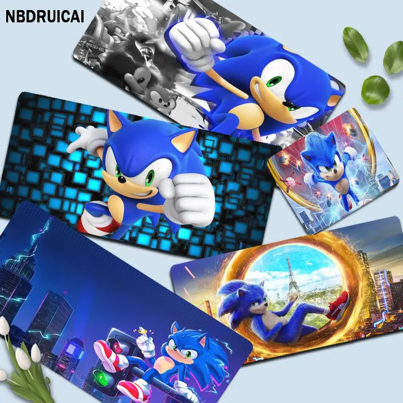 

Anime-Sonic Top Quality Office Mice Gamer Soft Mouse Pad Size For CSGO Game Player Desktop PC Computer Laptop