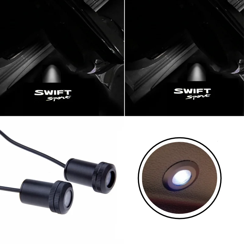 2 шт. Автомобильные светодиодные лампы для дверей