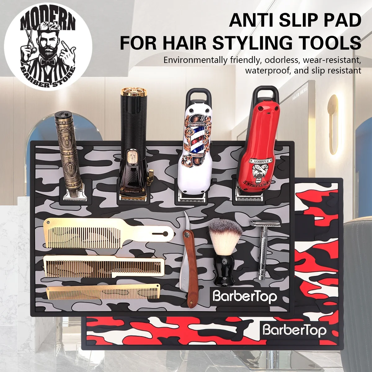 Салон Парикмахерская Мягкий Силиконовый Магнитный Парикмахерский