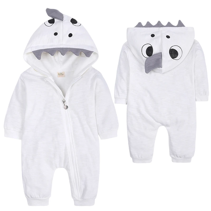 

Autumn Baby Rompers Long Sleeve Bodysuit Toddler Cartoon Hooded Jumpsuit Spring Newborn Boys Girls Romper Kids Infant Clothes