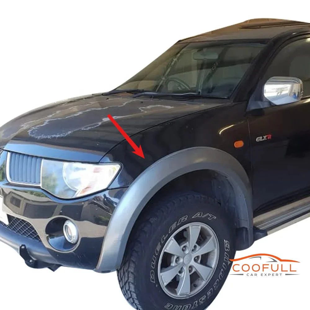 

6-дюймовые расширители колесных арок из АБС-пластика для Mitsubishi Triton L200 2006-2014, аксессуары для пикапов