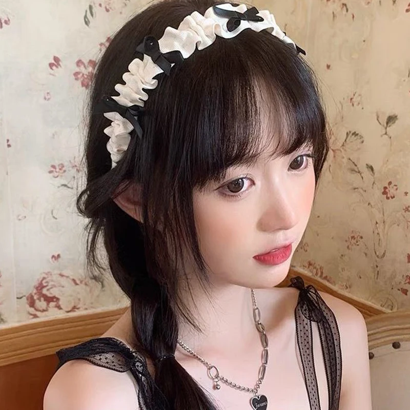 Повязка на голову с бантом для женщин повязка девочек обруч праздника аксессуары