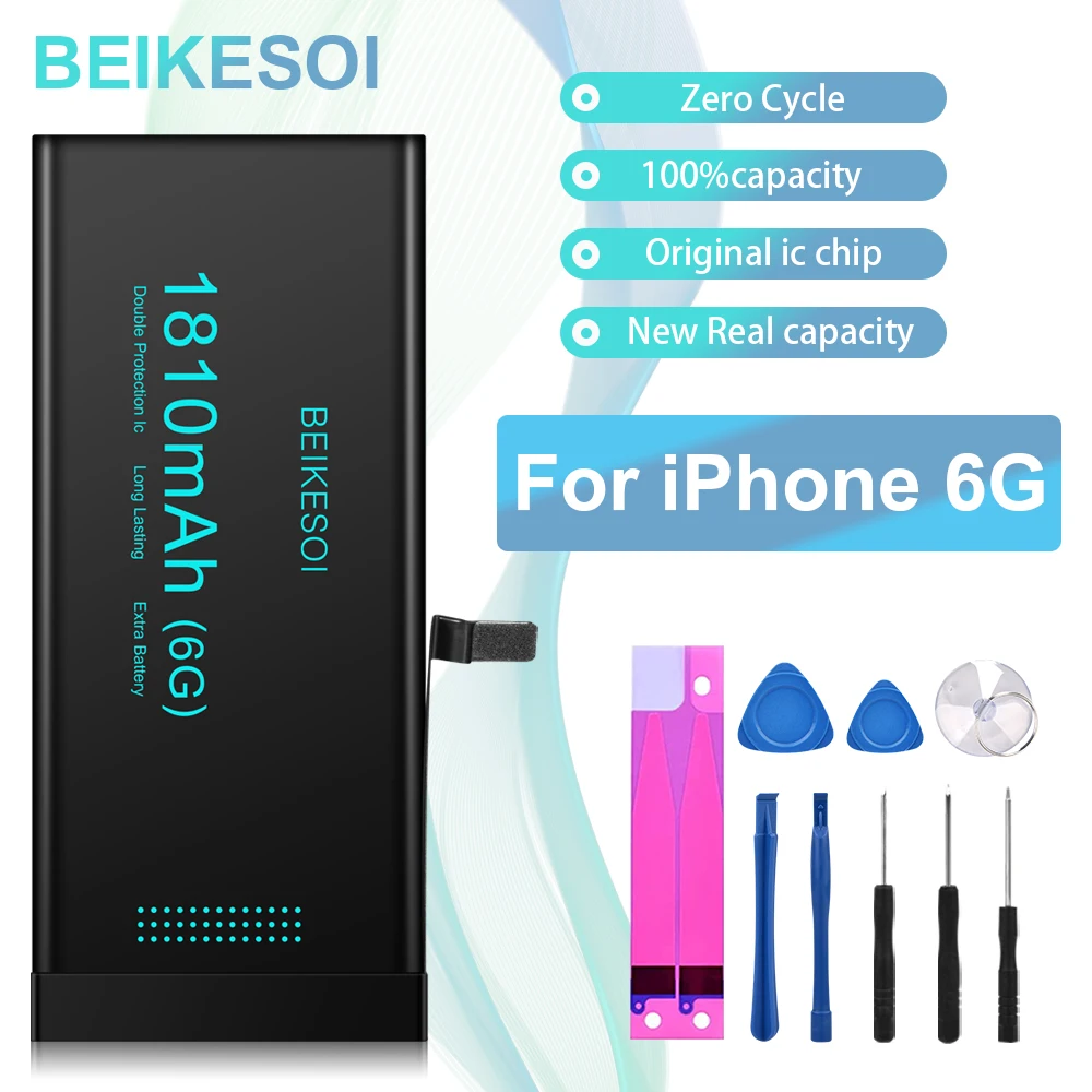 

BEIKESOI Battery For iPhone 6S 1810mAh 6 7 8 Plus Replacement Bateria For Apple iPhone 6Plus 7plus 8plus 6splus