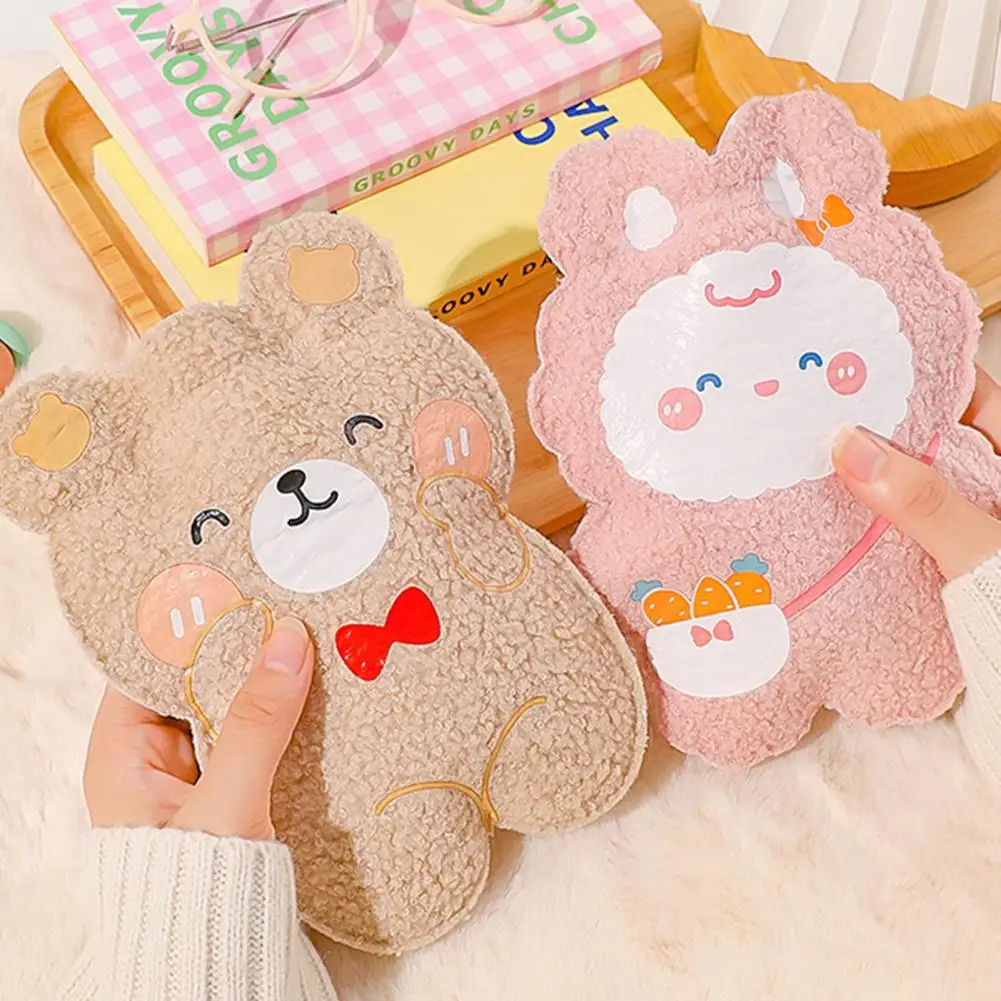 

Hand Warmer Bag Innovative PVC Anti-burst Plush Animals Shape Hand Warmer Bottle for Home Hot Water Bag Hot Water Bottle