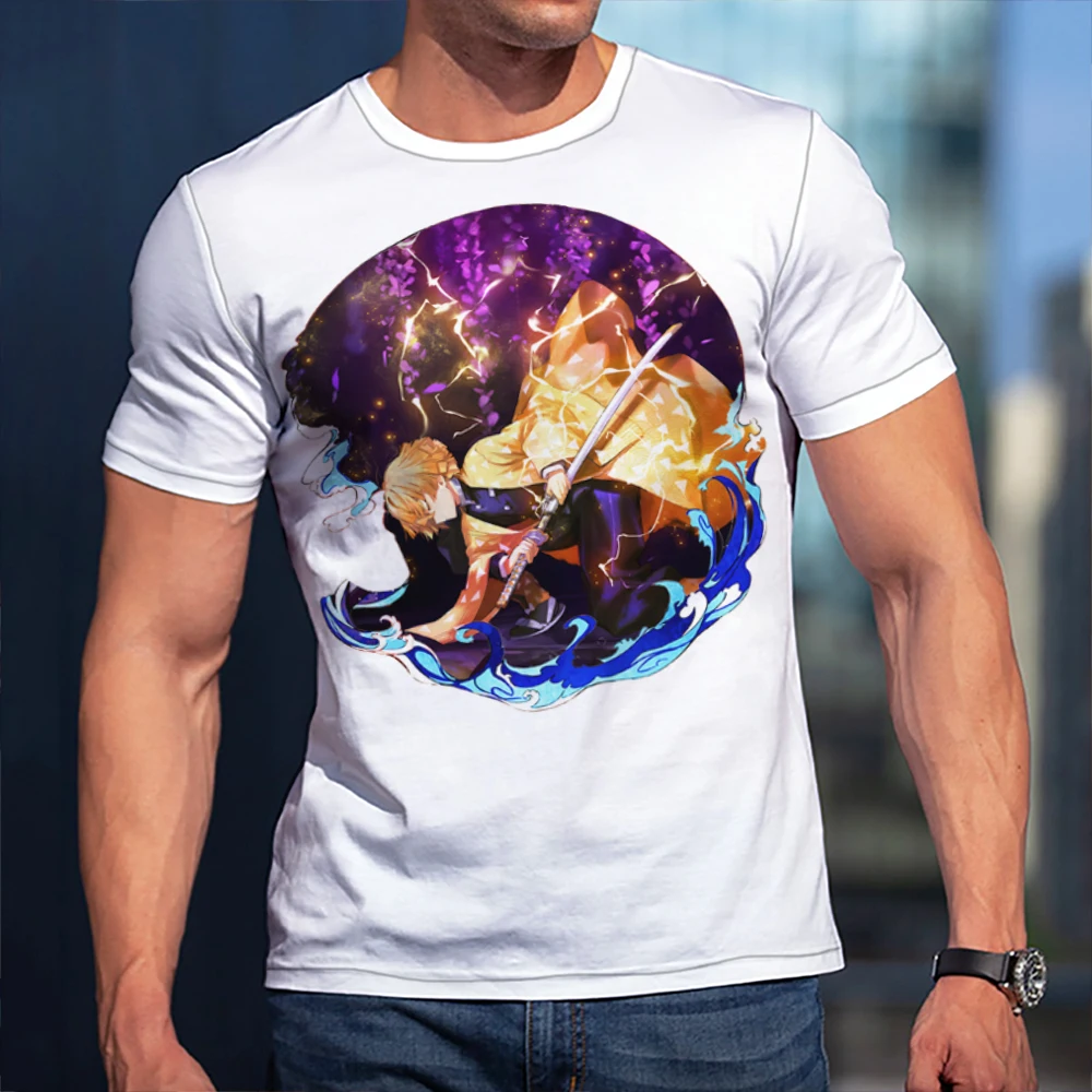 

Одежда, рубашки в стиле аниме, Высококачественная рубашка для мужчин и женщин с рассекающим демонов, подарок для бойфренда, удобная РУБАШКА ...