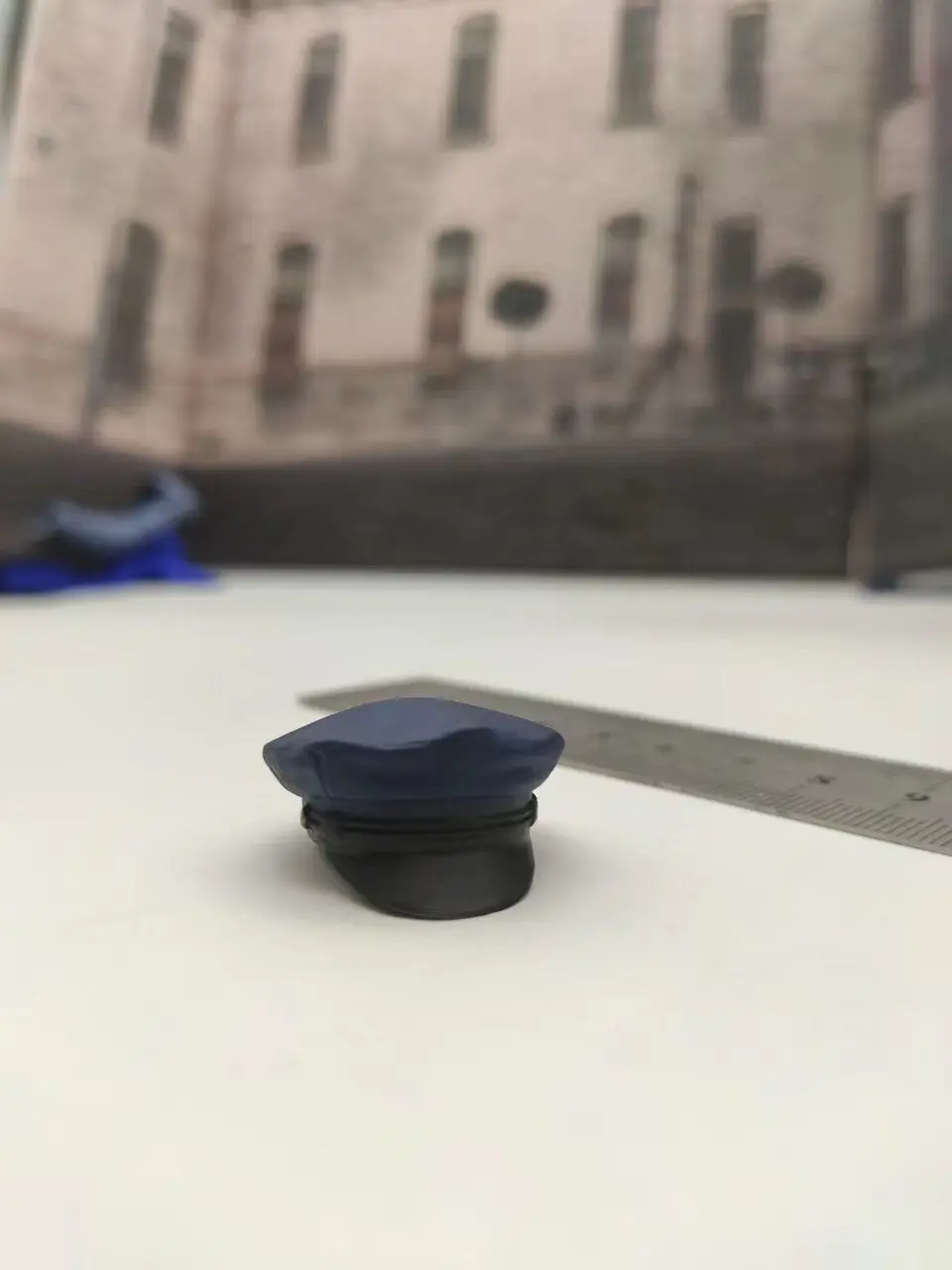 

1/12 Scale Male Soldier Police Cap Model for 6" Figure Doll Toy
