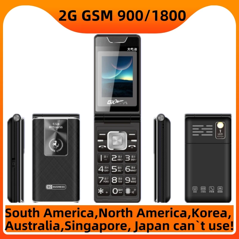 2023 Новый мобильный телефон с большой кнопкой для пожилых людей, 2,4 ...