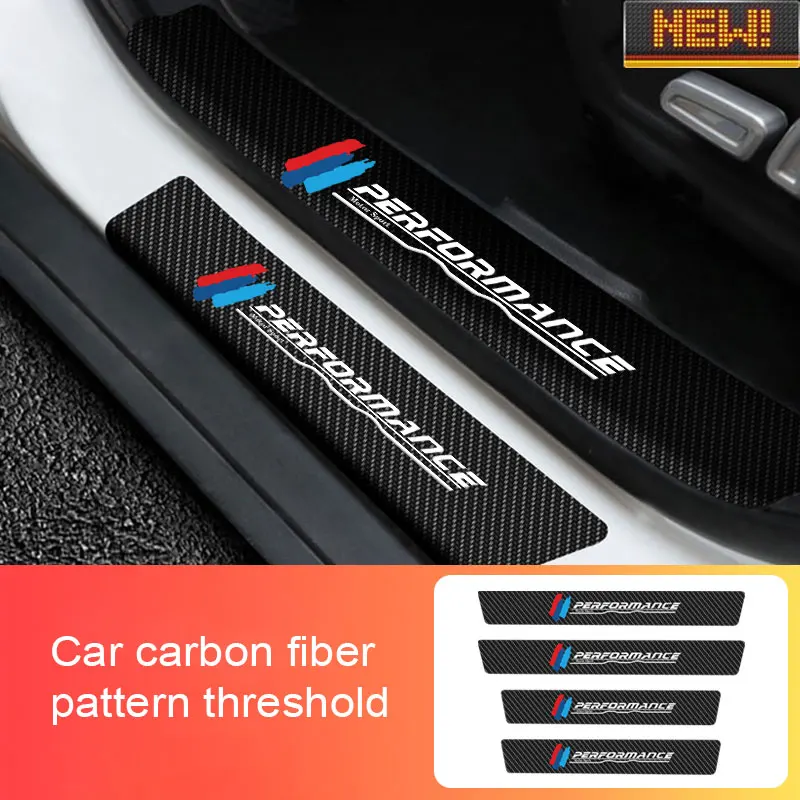 

Car Door Threshold Anti Scratch Stickers ​For BMW Performance X7 Scratch Resistant Carbon Fiber Sticker Protection Strip