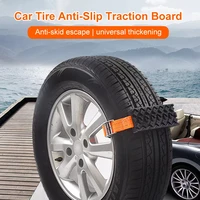 car tire chain anti slip traction board escaper traction device for snow mud sand emergency tire strap for car truck suv offroad