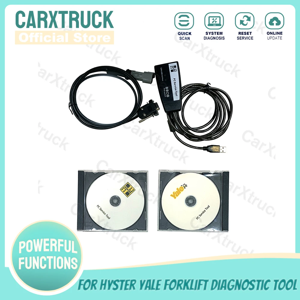 

for Yale Hyster PC Service Tool Ifak CAN USB Interface for hyster forklift diagnostic for Yale forklift truck diagnostic kitfor