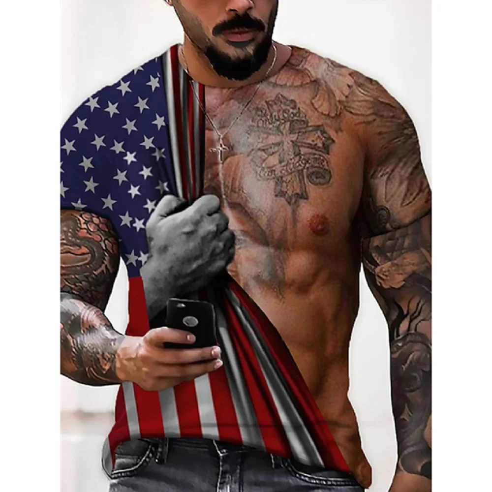 

Fashion Men's T-shirt Summer 3d Printed Ghost Claw Harajuku O-neck Short Sleeve Vintage Oversized Shirt Top Clothes
