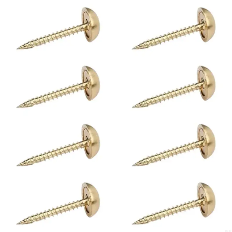 

Латунные декоративные винты с колпачками 8 шт
