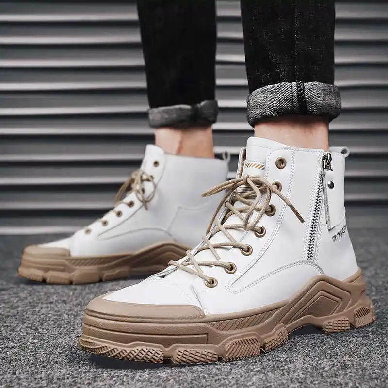 

Gold Man High Sneaker Tennis To Exercise Work Shoes Soft Outsole Men's Hiking Shoes Child Male Loafers Trainer Brand Tennis Low