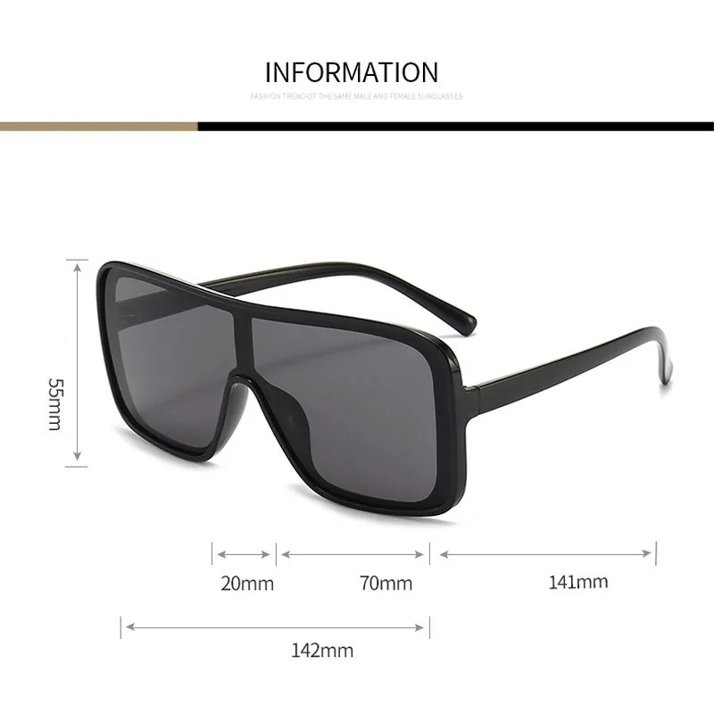 Очки солнцезащитные для мужчин и женщин UV-400 модные пикантные квадратные