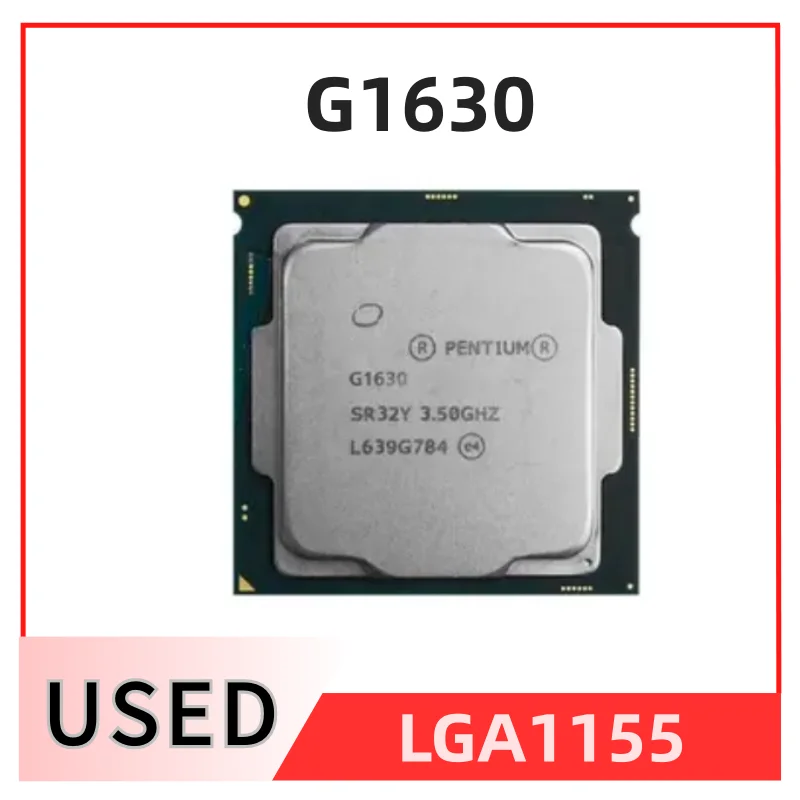 

Processor G1630 Processor Dual-Core Socket LGA 1155 G-1630 CPU SR16A 2.8Ghz