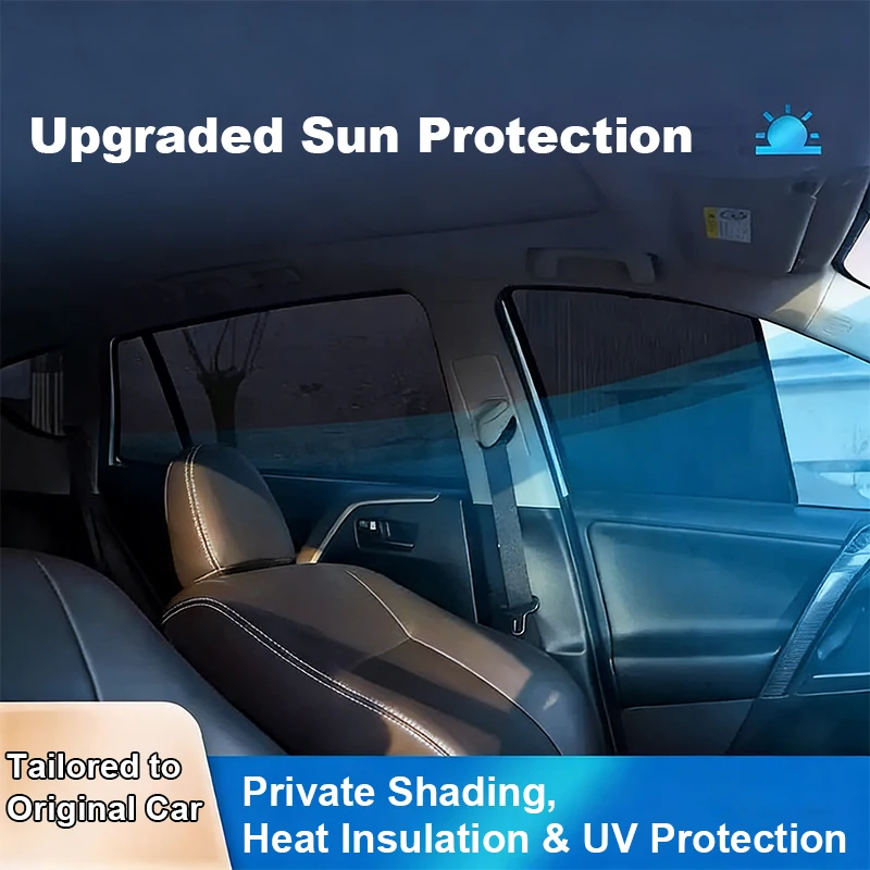 Фото Солнцезащитный козырек для окон автомобиля Ford EcoSport B515 MK2 2013-2021 2020, сетчатый, с защитой от УФ-излучения, теплоизоляционный, автомобильные аксессуары №4