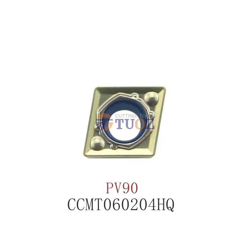 

100% Оригинальный CCMT060204HQ PV90 лезвие с керамическим покрытием CCMT 060204 HQ 0602 токарный станок с ЧПУ Инструменты для внутреннего отверстия