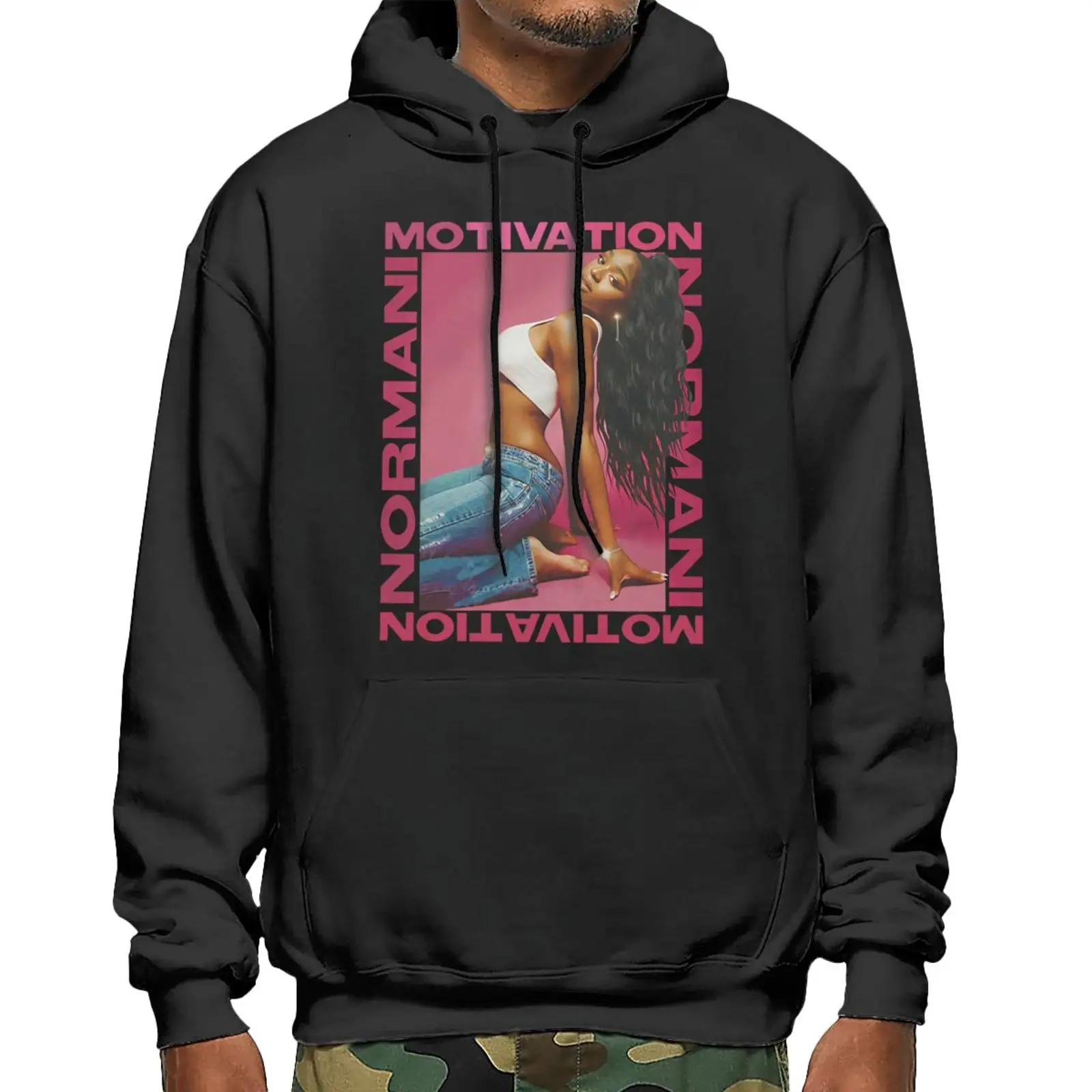 

Normani Motivation Hoodies Men's Sets Streetwear Men Fleece Jacket Men's Top Shirt Hoodies And Hoodies Women's Oversize Hoodie