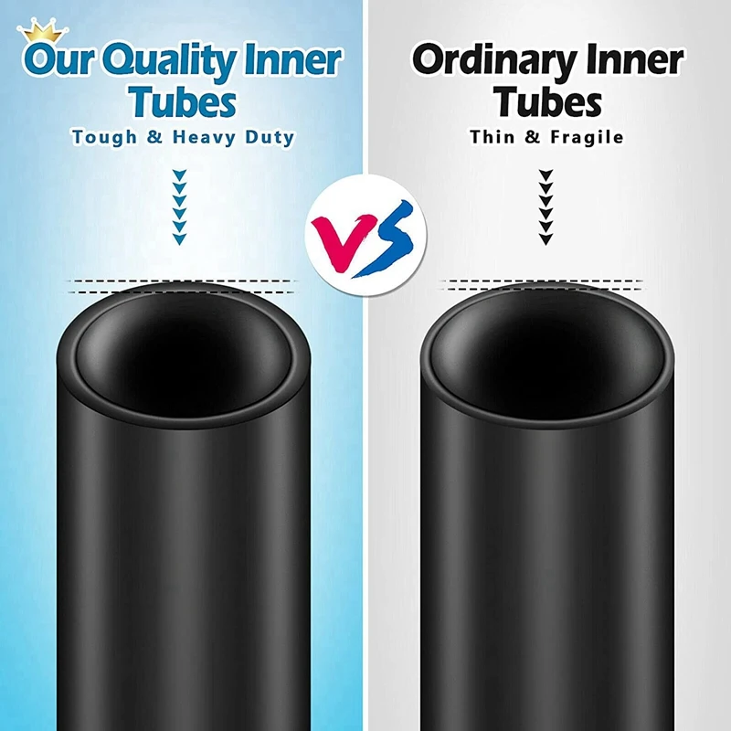 700X35C/38C/40C/43C велосипедная внутренняя трубка с клапаном шрадера 48 мм 4 шт. в упаковке