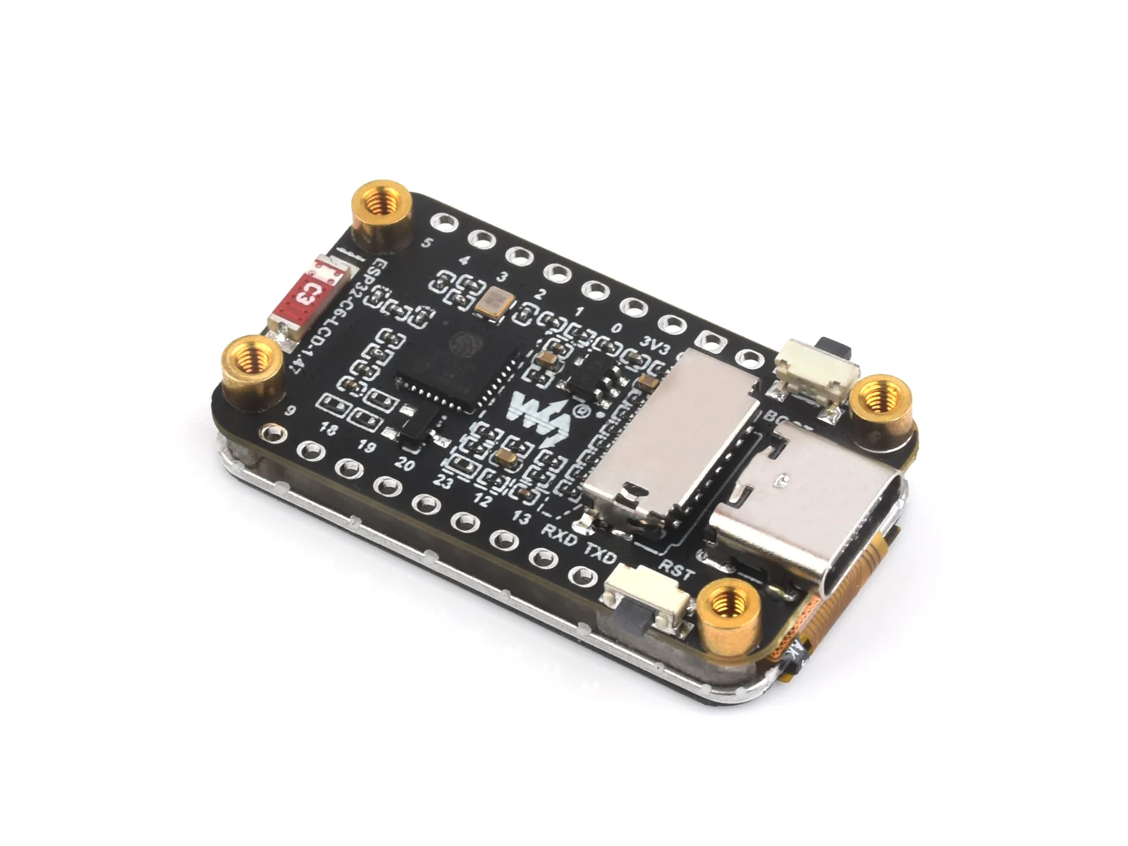 ESP32-C6-LCD-1.47 ESP32-C6 1 47 дюйма макетная плата дисплея 172 × 320 262K цвет 160 МГц поддерживает