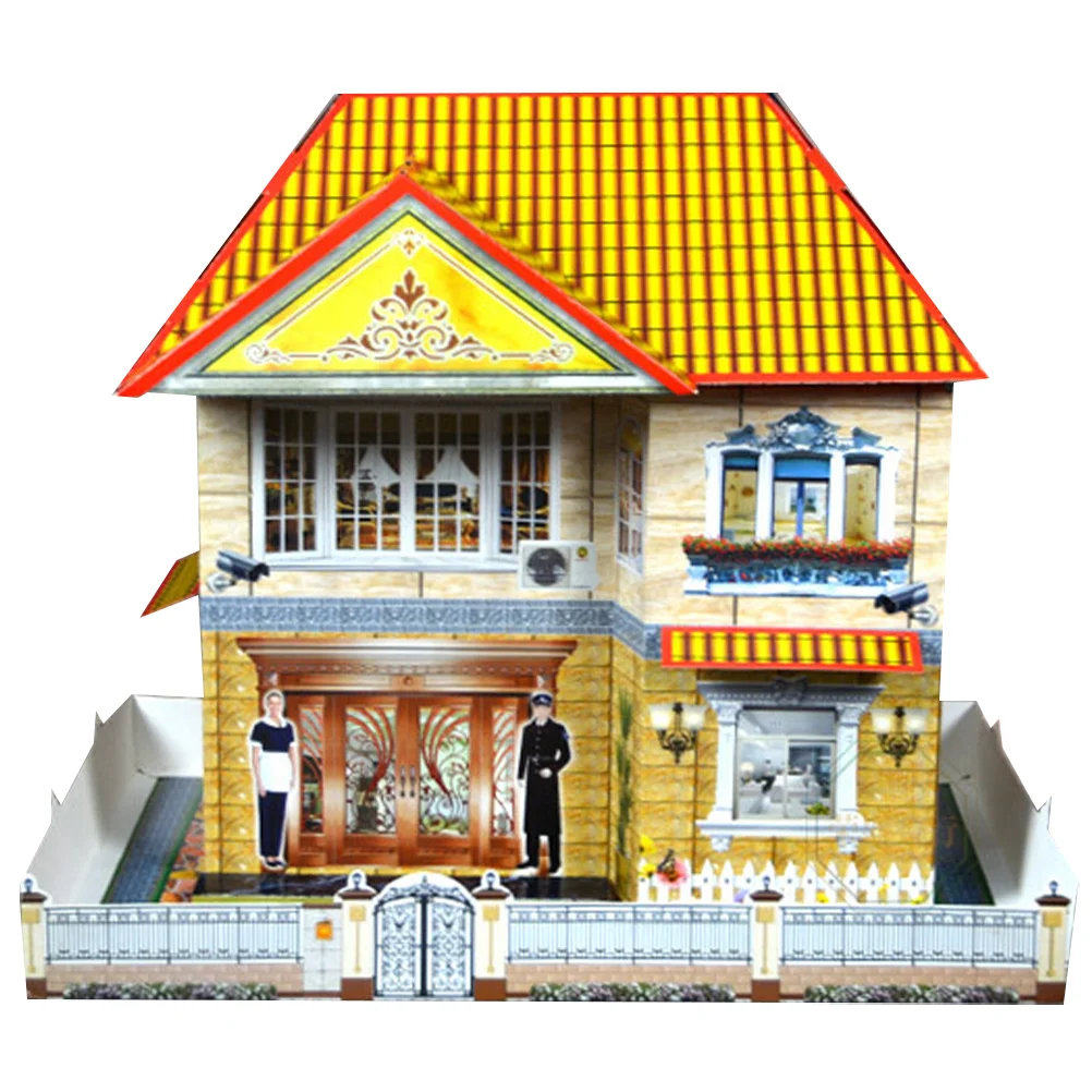 

Practical Useful Ancestor Money Ancestor Paper Villa Paper House To Burn