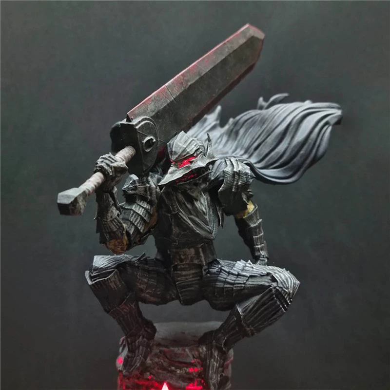 

Berserk Guts Statue Night Light Resin Crafts Action Figure Collection Figurine Model Toy Desktop Ornaments Home Decoration Gifts