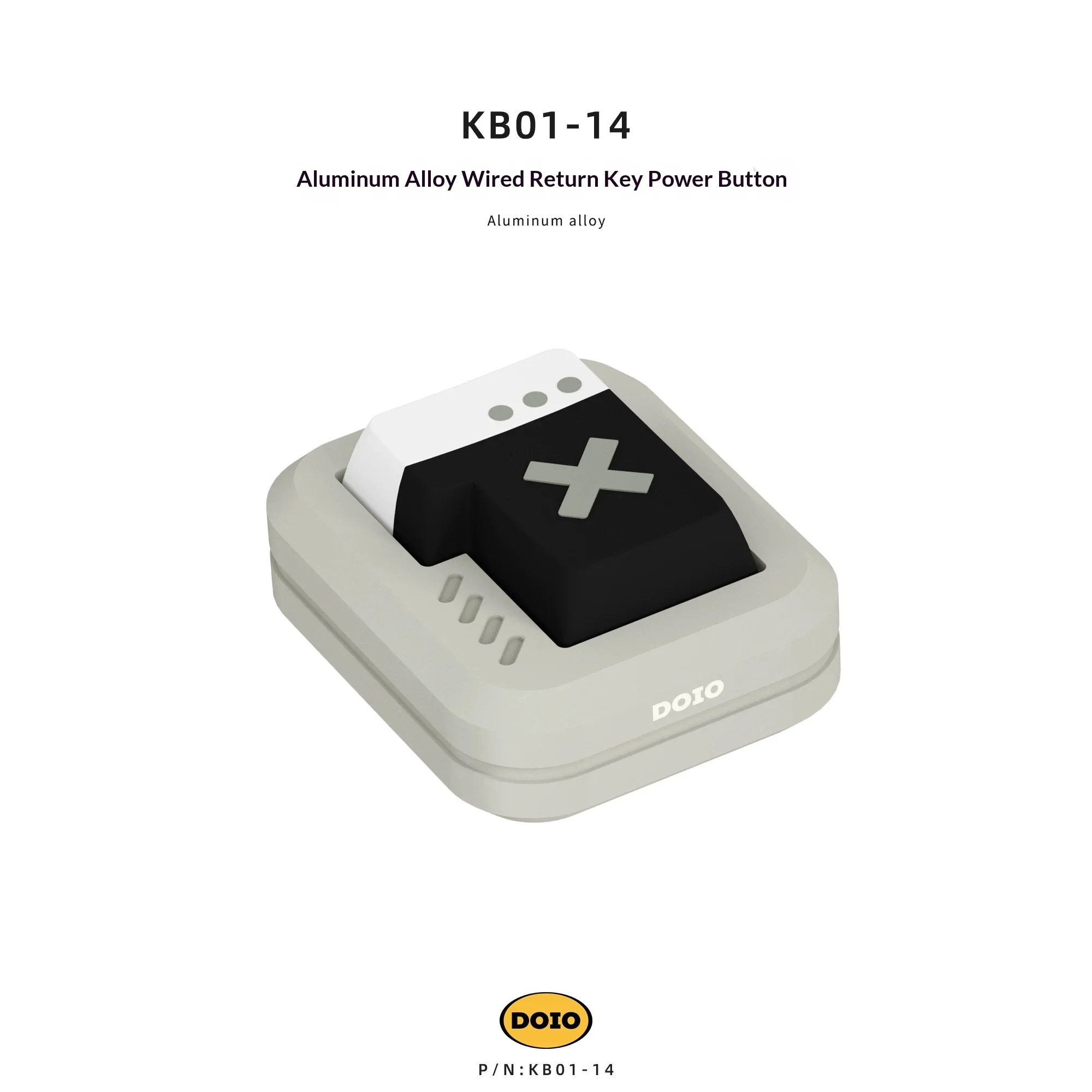 Фото Ключ включения питания каретки DOIO KB01-14, двойной совместимости, для станков с ЧПУ, для крепления на ось, проводной, в подарок №2