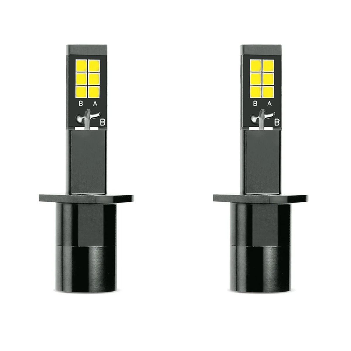 Лампа противотуманная H1 желтая и белая двухцветная для грузовиков легковых