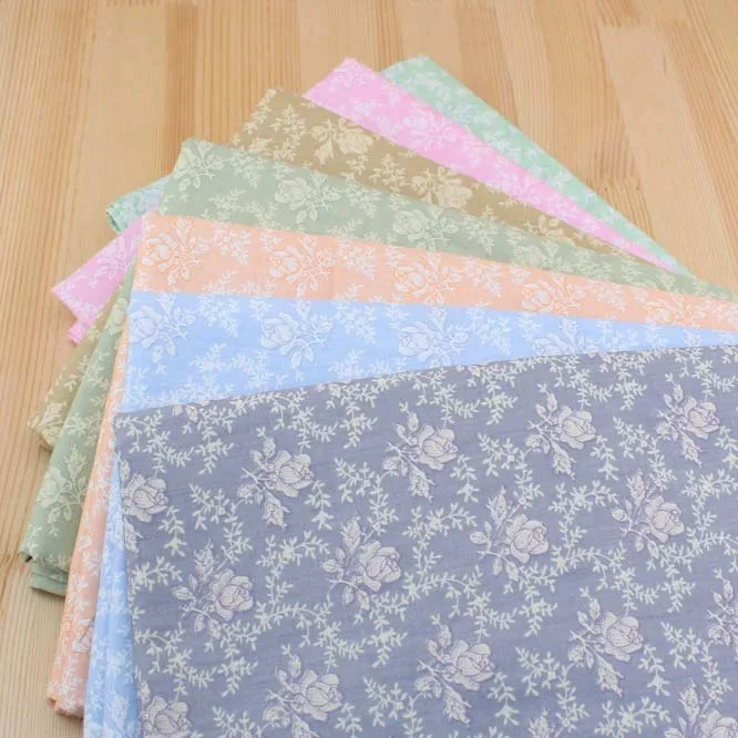 Розовая саржа Ocelot 100% хлопок для рукоделия