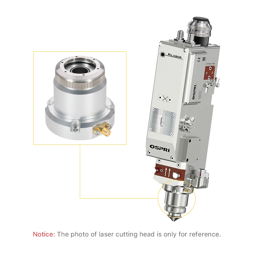 Высококачественный коннектор сопла Cloudray FL150 для волоконной лазерной режущей