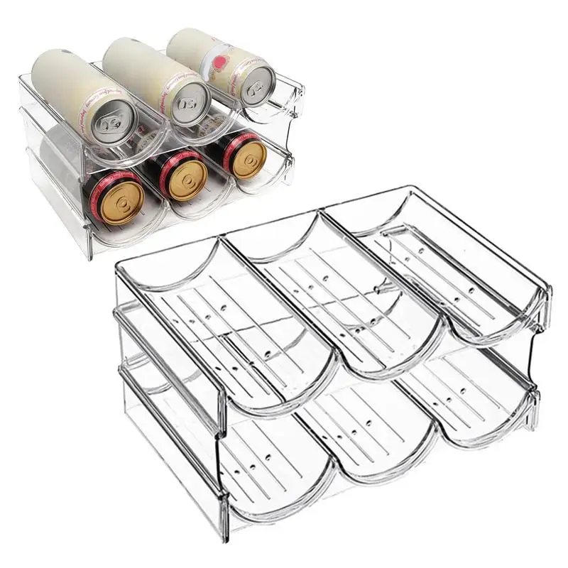 

Water Bottle Organizer Stackable Kitchen Home Pantry Organization And Storage Shelf Water Bottle Organizer For Cabinet Fridge