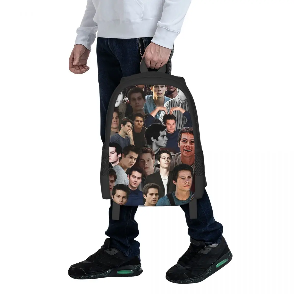 Dylan O'brien Collage Backpack for Girls Boys Travel RucksackBackpacks for Teenage school bag