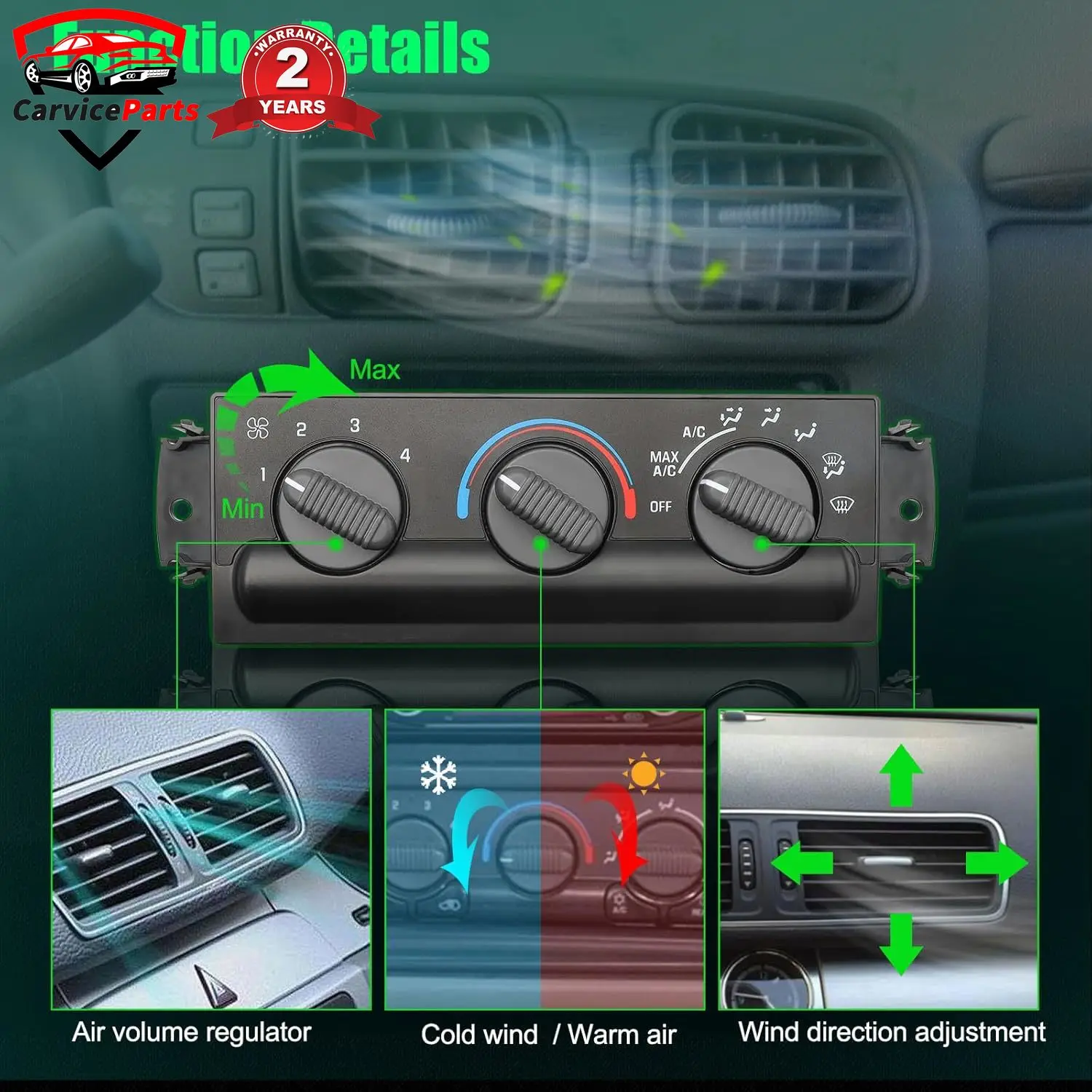 1 шт. модуль контроля климатического нагревателя переменного тока для 1998-2005 Chevrolet