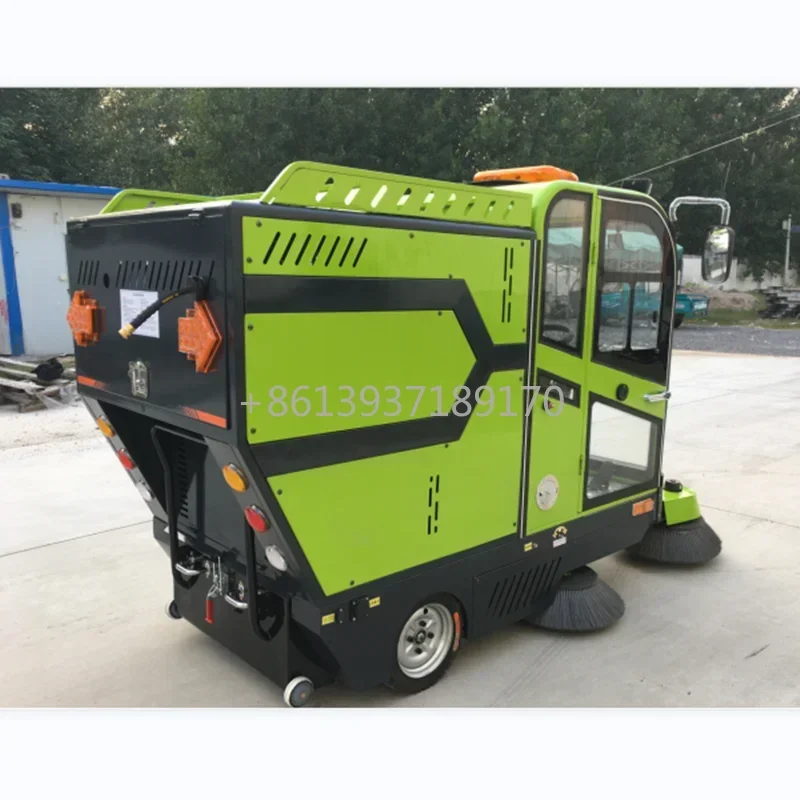 Подметальная машина на трех колесах для управления объектами