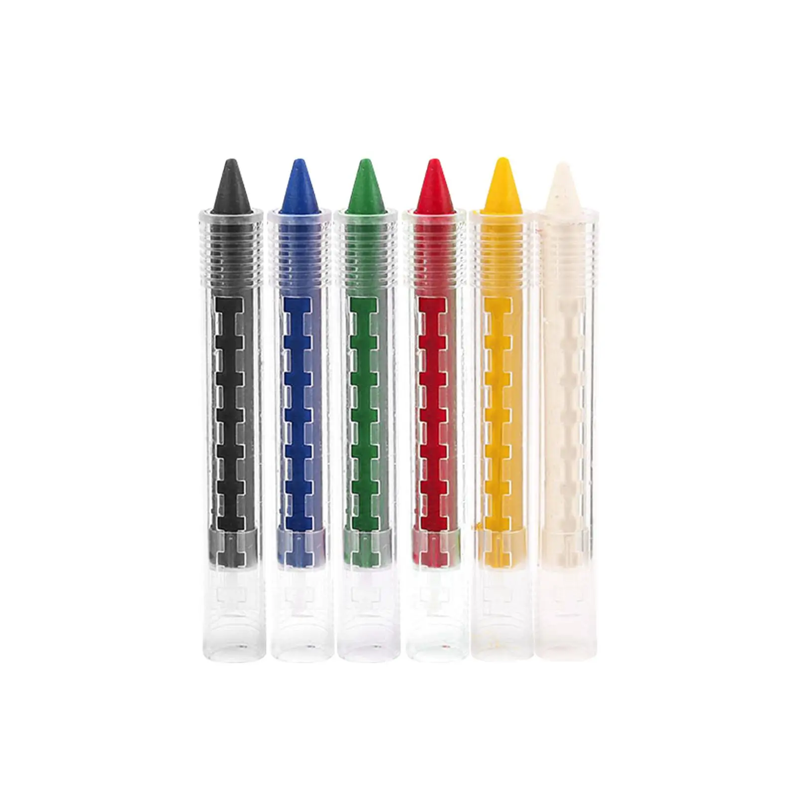 

Temporary Tattoo Marker 6 Color Removable Portable for Face Shoulder Party