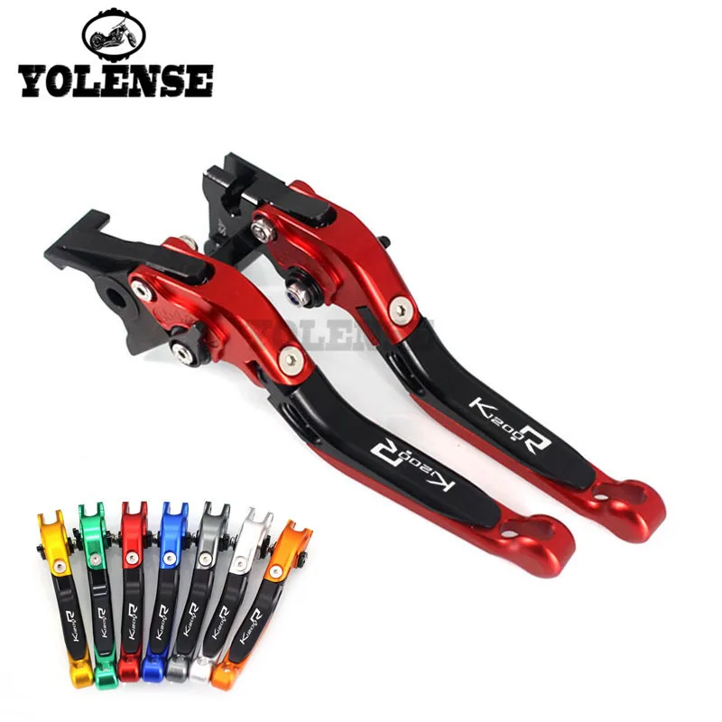 

Для BMW K1200R 2005 2006 2007 2008 K1200R SPORT 2006 2007 2008 мотоциклетные Складные Выдвижные рычаги тормоза и сцепления с логотипом K1200R