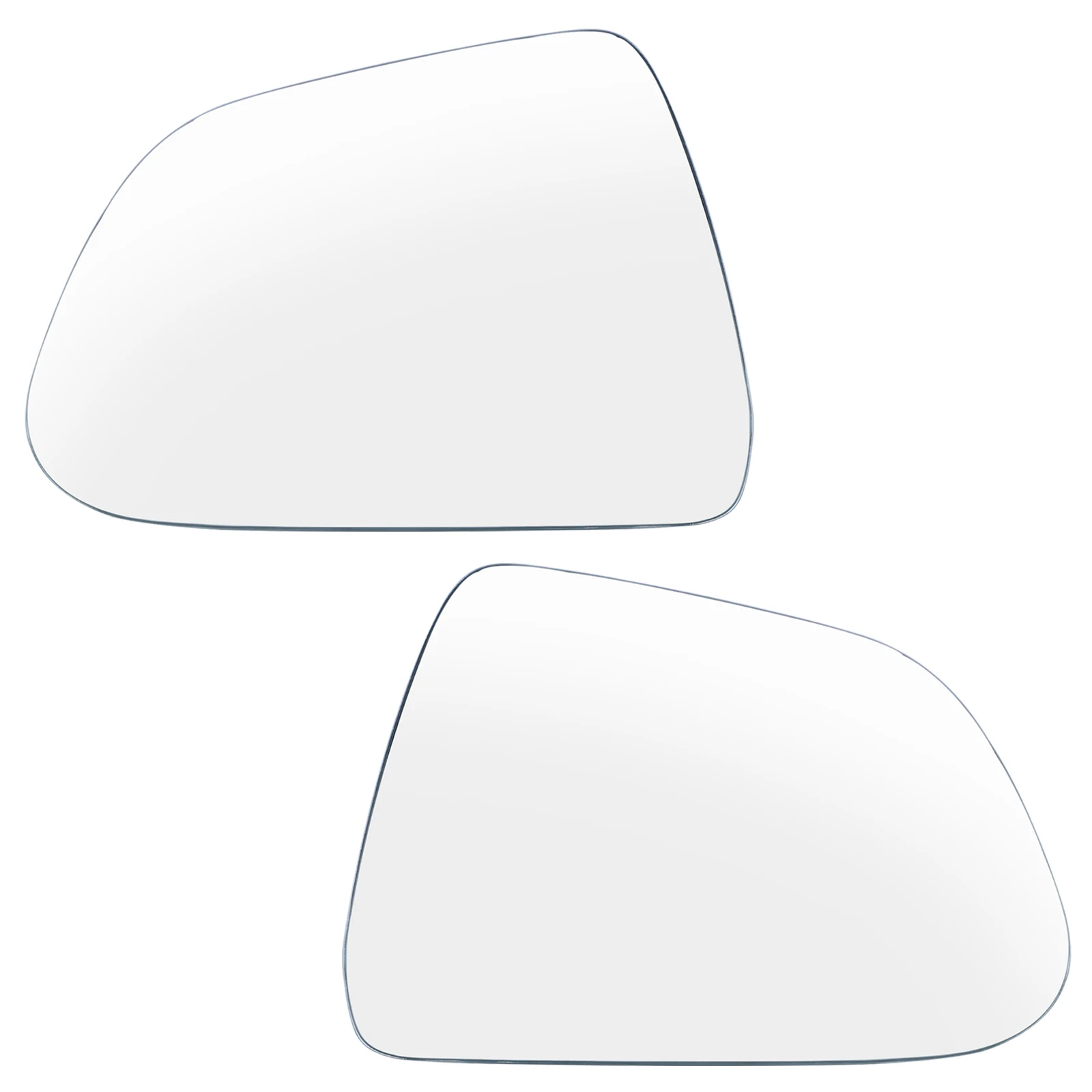 

Для Tesla Model 3 2017-2024 левое и правое широкоугольное зеркало, зеркало заднего вида, линза в сборе, тепло, водонепроницаемое, с антибликовым покрытием, большое видение