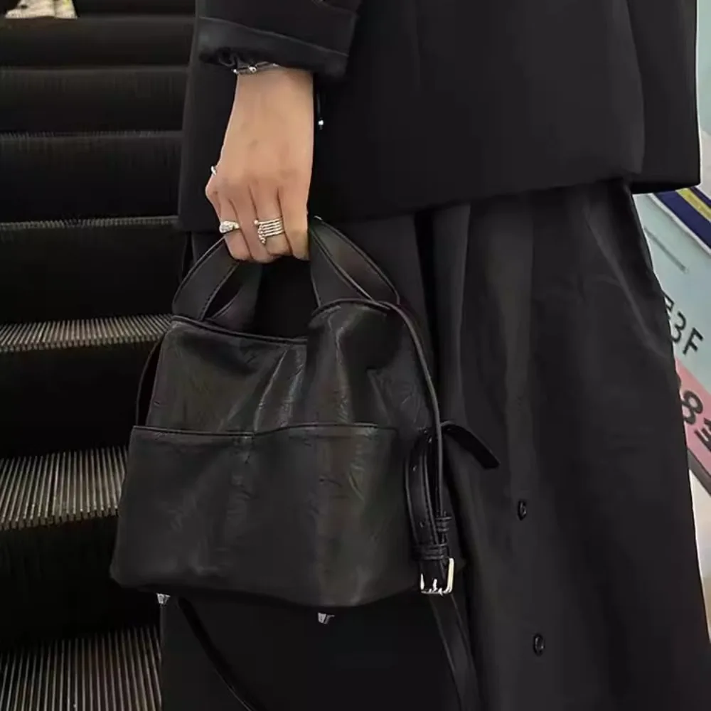 Водонепроницаемые сумки-ведра из искусственной кожи большая вместимость