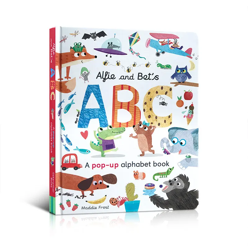 

Оригинальная английская Подарочная книга Milu Alfie And Bet's ABC, энциклопедия, игрушечная доска