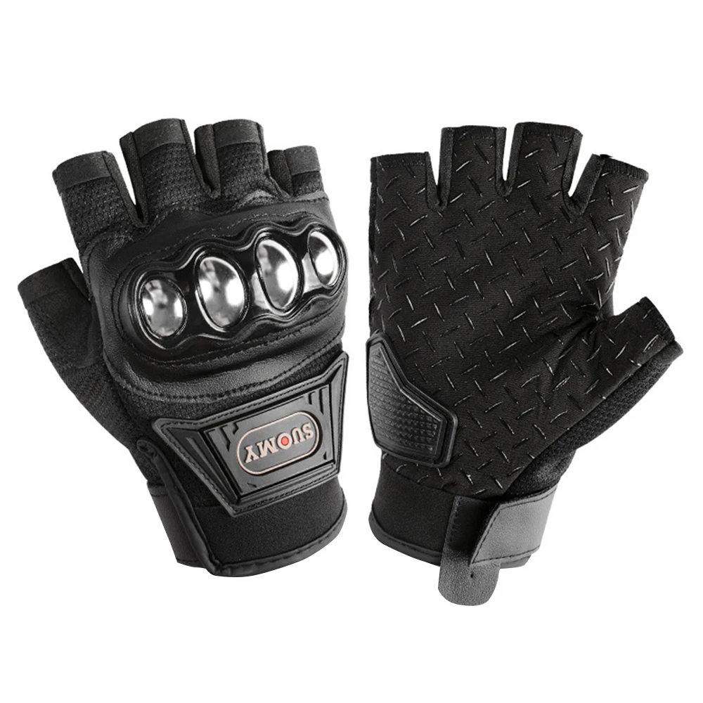 

Motorcycle Gloves Moto Motorbike Half Finger Breathable Gloves Racing Outdoor Sports Protection Riding Motocross Gloves Guantes