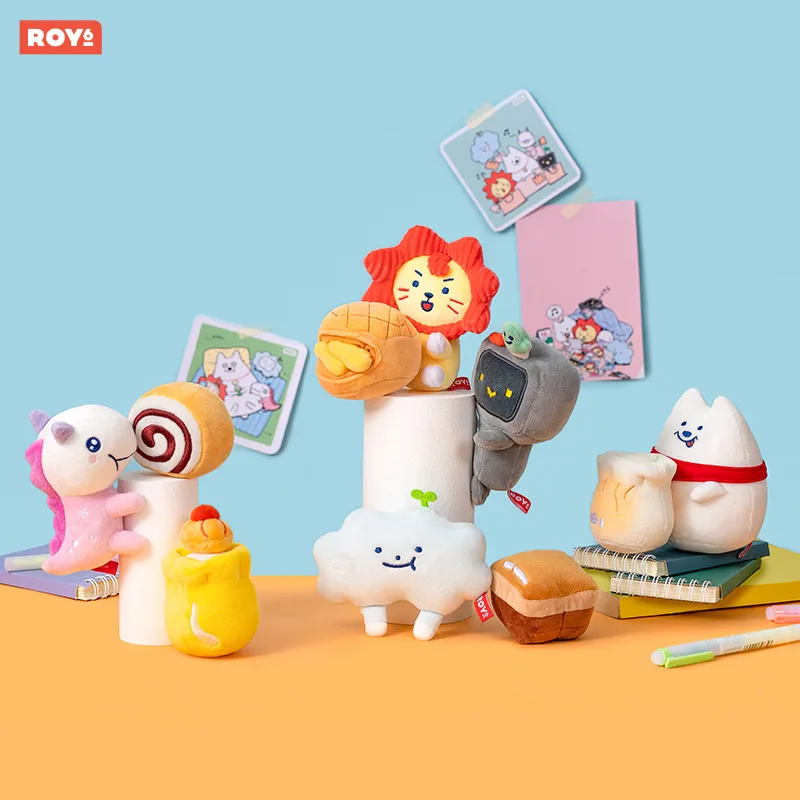 

Оригинальная линия друзья, серия город Roy6, плюшевые игрушки, магнитная кукла Royan, милая фотокукла, магниты на холодильник, орнамент, подарки