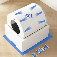 Туалет для кота, убирает "отходы" из лотка автоматически 
С купоном продавца сейчас за 12834 руб:#1