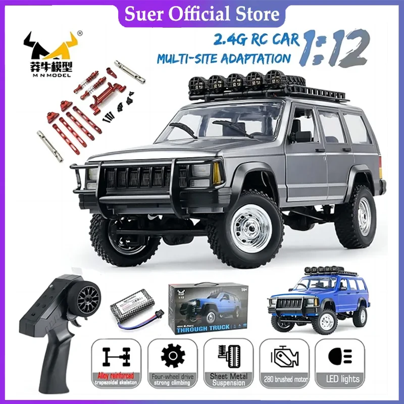 Полноразмерная модель мотора MN78 1:12 RTR версии радиоуправляемого автомобиля 2 4 ГГц