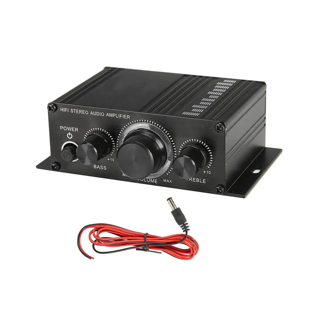 

HIFI Power Amplifier Stereo Radio Low Distortion Rate 20Hz-20KHz Receiver